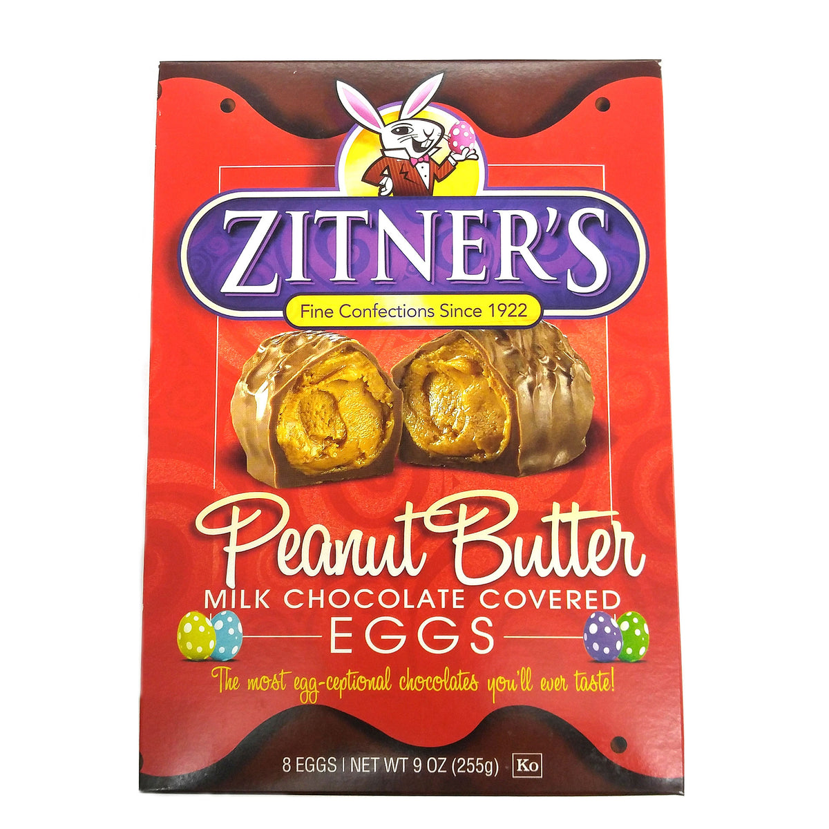 Zitner's Peanut Butter Milk Chocolate Covered Egg (Box Of 8) | Snyder's ...