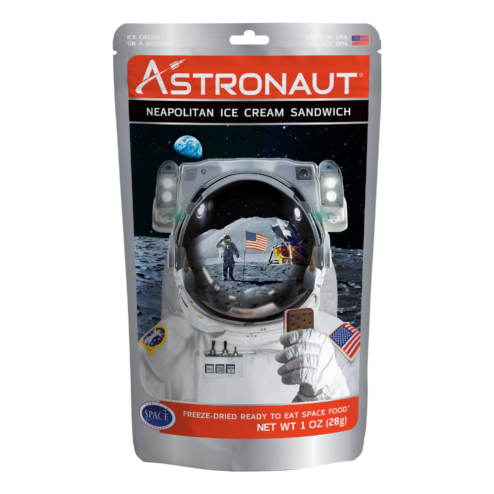 Astronaut Ice Cream: Freeze-dried ready-to-eat space food