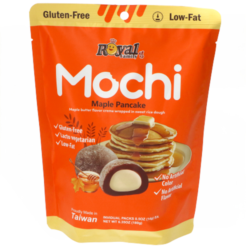 Royal Family Mochi, Maple Pancake - 6.35 oz.