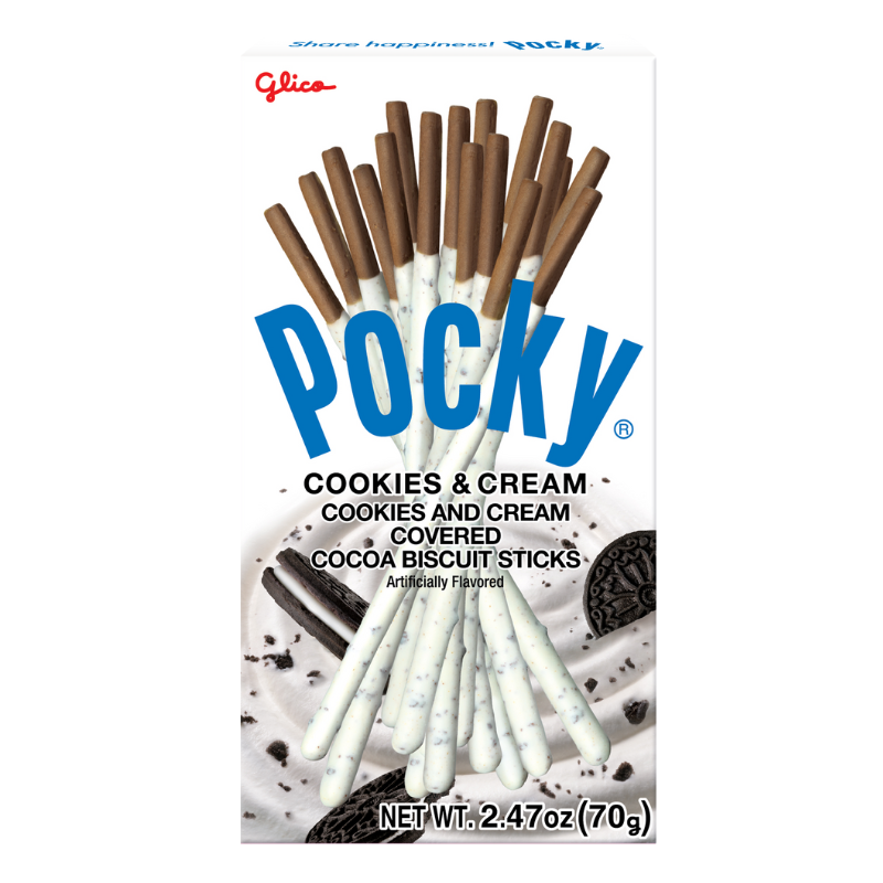 Glico Pocky® Cookies & Cream, 2.47 oz