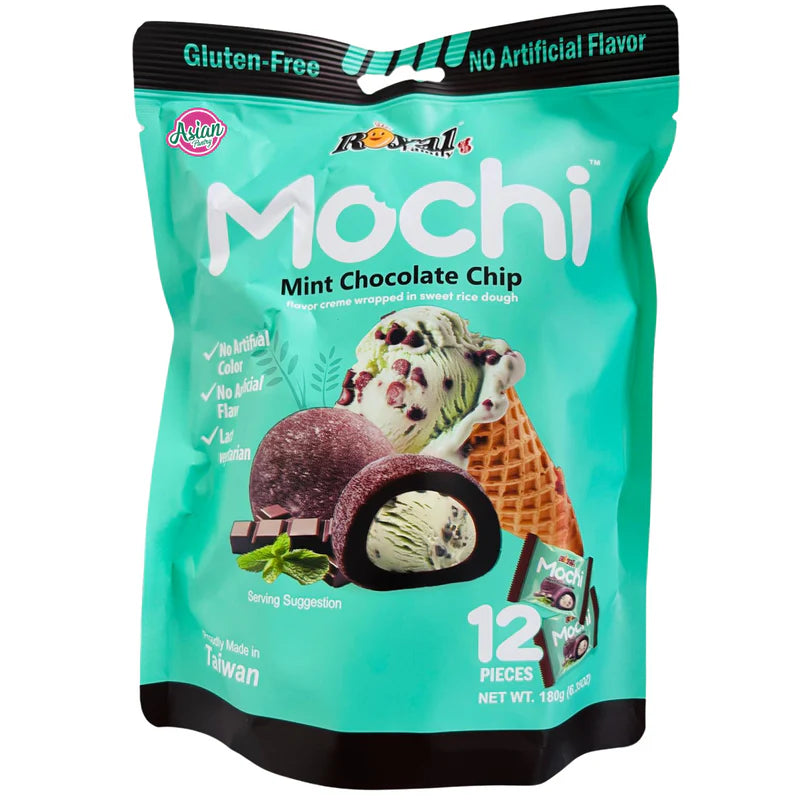 Royal Mochi Mint Chocolate Chip,  6.35 oz