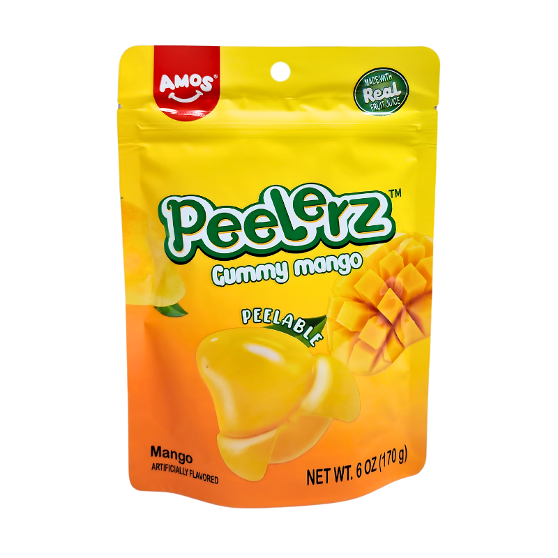 AMOS® Peelerz™ Peelable Mango Gummies - 6 Oz. | Snyder's Candy