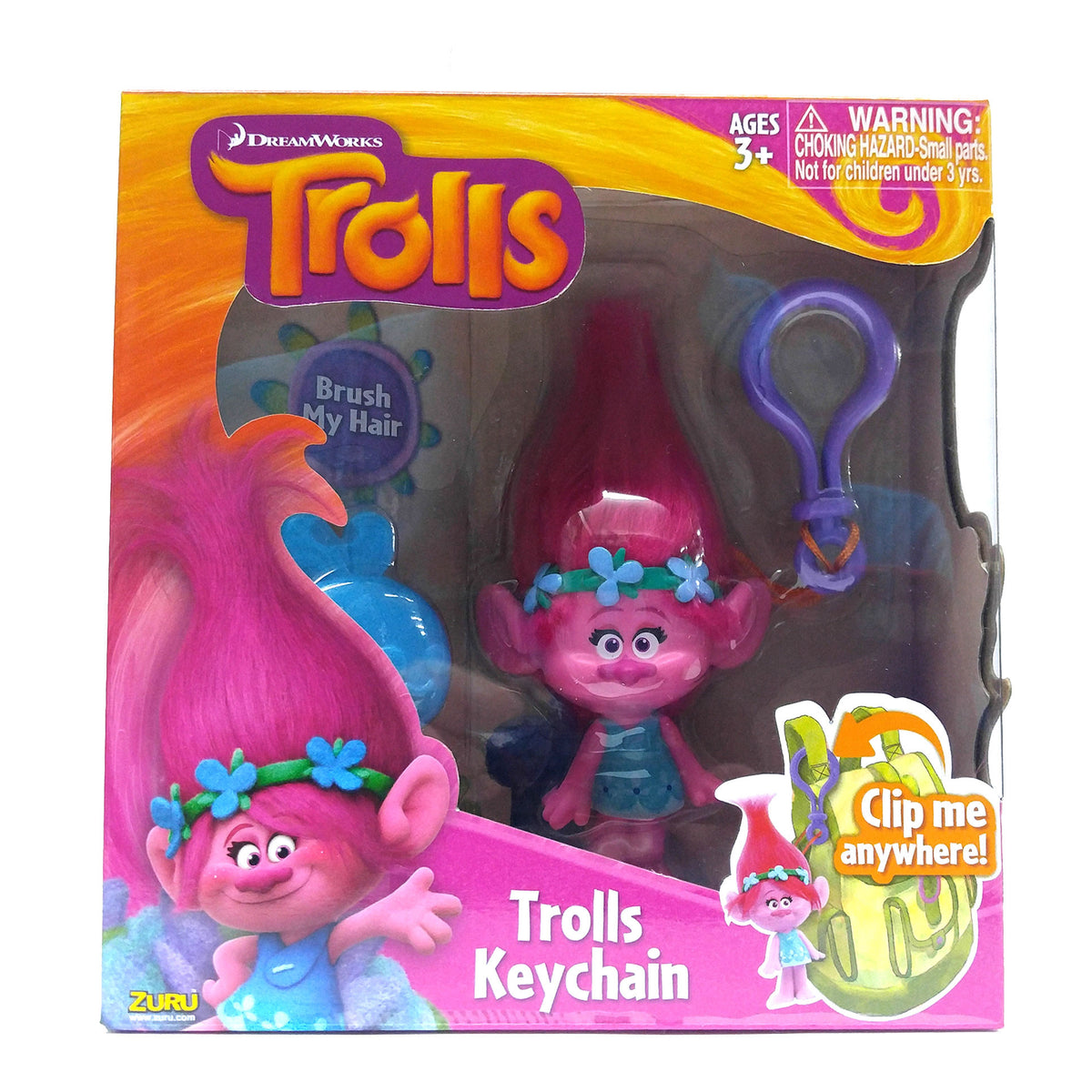 Trolls Medium Key Chain W/ Accesory - Poppy | Snyder's Candy