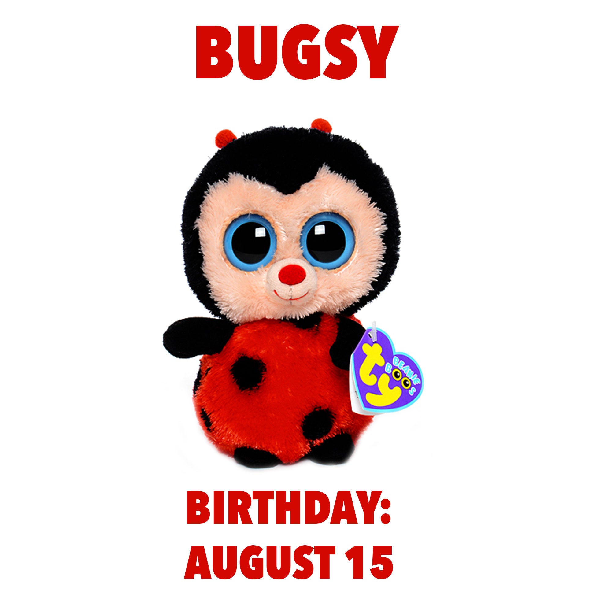 Beanie boos ladybug online